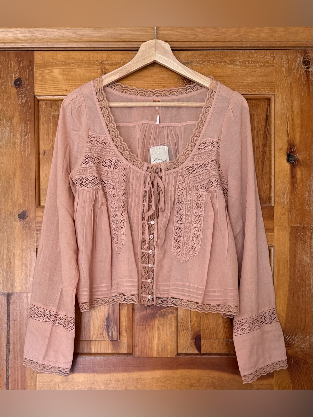 NWT Free People Forevermore top in Maple Sugar size XS - Picture 2 of 5